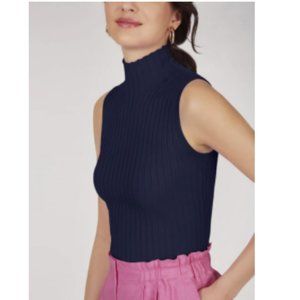 RIBBED MOCK NECK TANK - 525 AMERICA